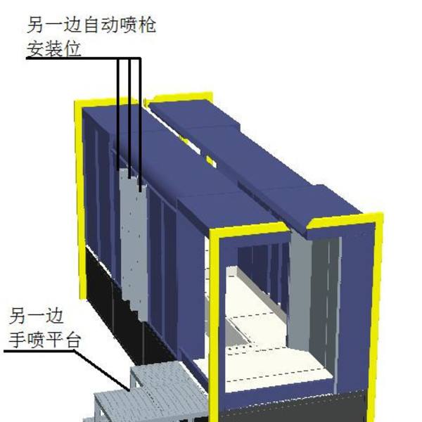 往复人工补色示意图