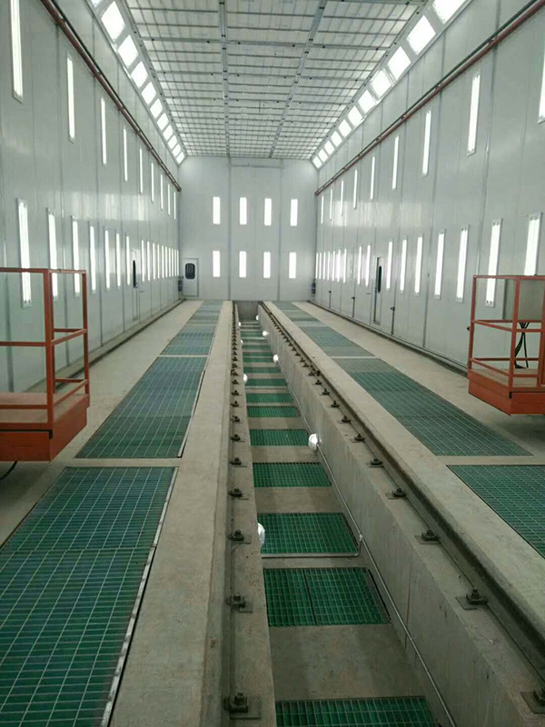 上送下抽式大型烤漆房
