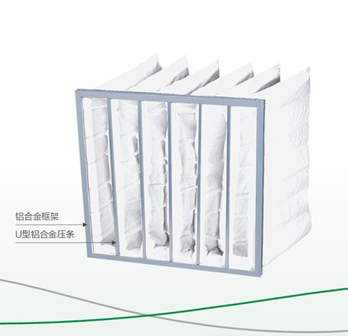 无纺布中效袋式过滤器